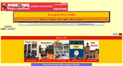 Desktop Screenshot of europeanbeerguide.net